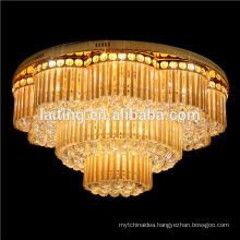 Modern crystal hotel chandelier ceiling led light fixture 58203